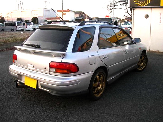  have been greater were it not for the wi nd's view of an Impreza wagon, 